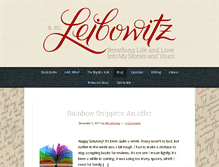 Tablet Screenshot of amleibowitz.com